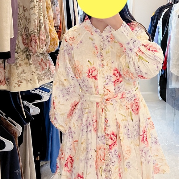 Zimmermann Mini Dress Size 2 - Picture 2 of 9